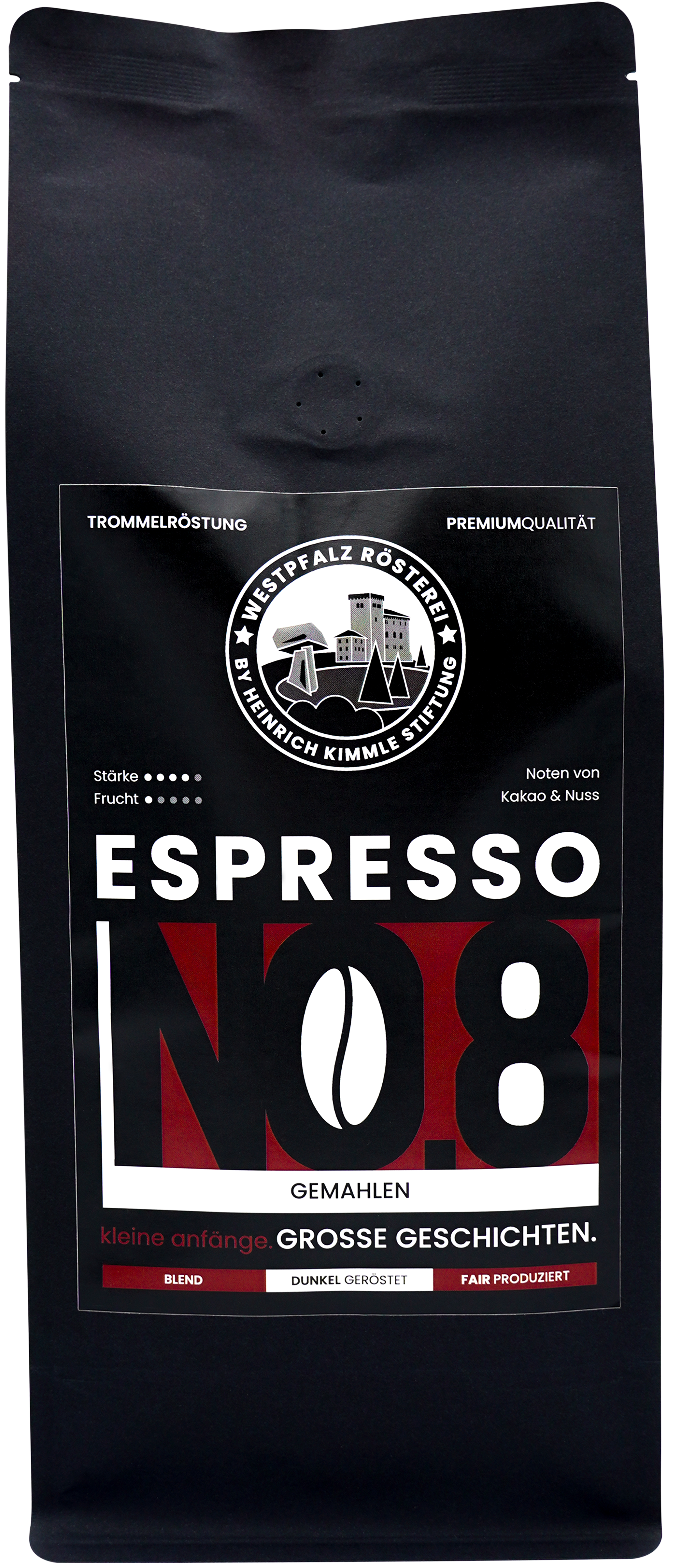 Kaffee NO. 8 Espresso, gemahlen