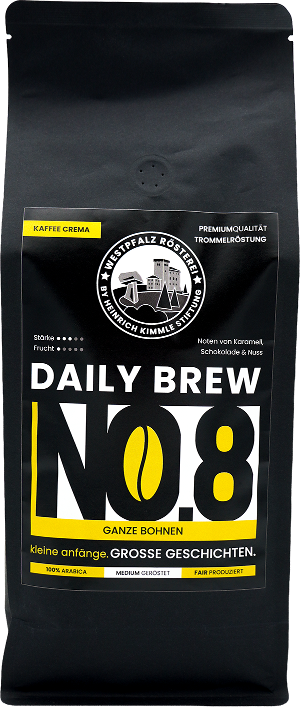 Kaffee NO. 8 Daily Brew, ganze Bohne