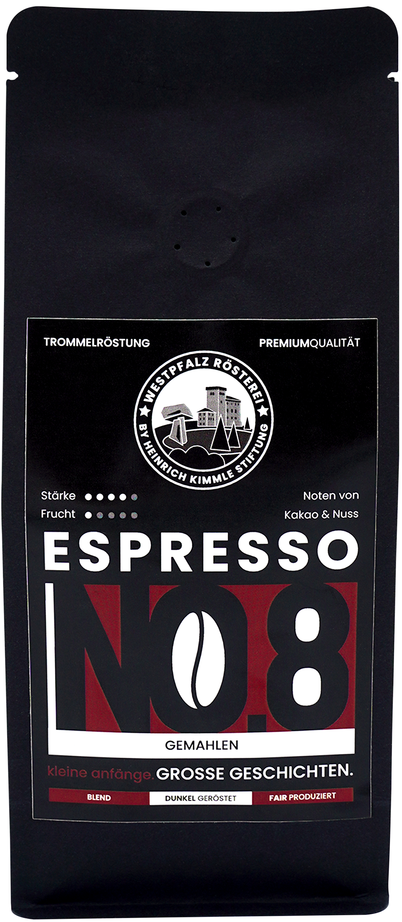 Kaffee NO. 8 Espresso, gemahlen